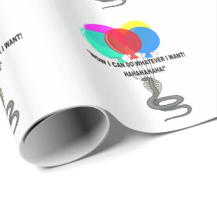 Papel De Regalo La serpiente voladora