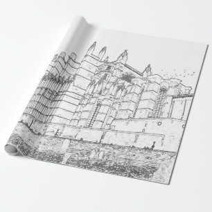 Papel De Regalo La Seu, la Catedral de Palma de Mallorca - España