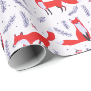 Papel De Regalo La vegetación forestal de Woodland Sonriente