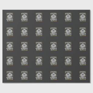 Papel De Regalo La vida del Golden Retriever es mejor Perro