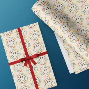 Papel De Regalo La vida es la cara sonriente de Guay