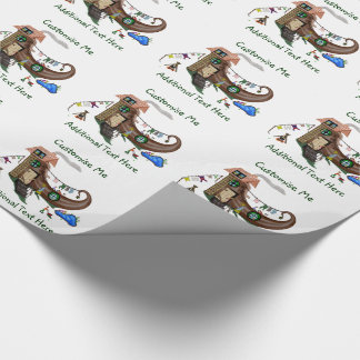 Papel De Regalo La Vieja En El Zapato