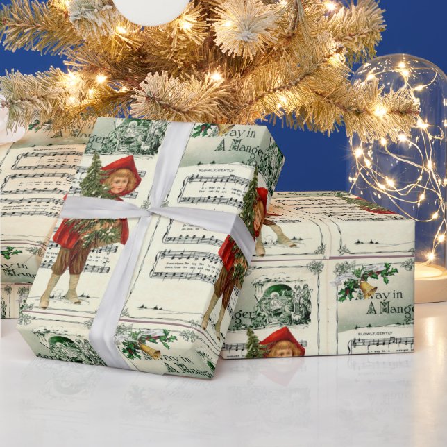 Papel De Regalo La vieja era de la efiemera en Carol, una pesadill (Vacaciones)