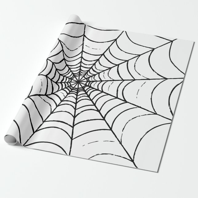 Papel De Regalo La web de una araña simple (Desenrollado)