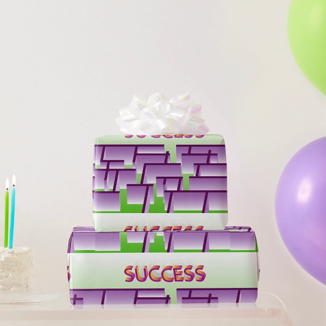 Papel De Regalo Laberinto Éxito (Subido por el creador)