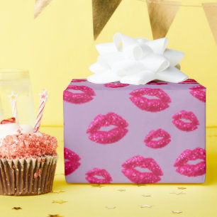 Papel De Regalo Labial Brillante Beso Glamour