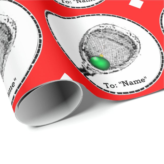 Papel De Regalo Lacrosse Goalie Gift (Esquina del rollo)