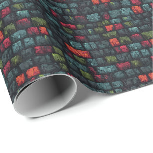 Papel De Regalo Ladrillos de piedra de mazmorra antigua D&D fantas