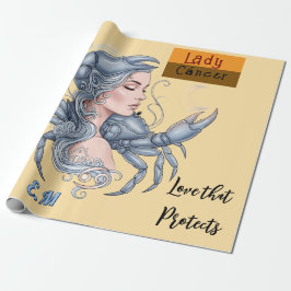 Papel de regalo Lady Cáncer – Envuelve con energía