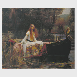 Papel De Regalo Lady de Shallot por John William Waterhouse