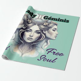 Papel de regalo Lady Géminis – Envuelve con estilo