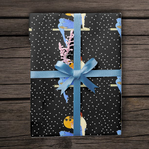 Papel De Regalo Lady Moon, la virgen dama de los años 1920, tiene 