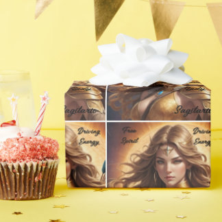 Papel de Regalo Lady Sagitario