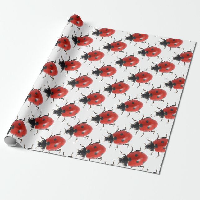 Papel De Regalo Ladybug (Desenrollado)