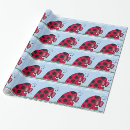 Papel De Regalo Ladybug gracioso y eufórico