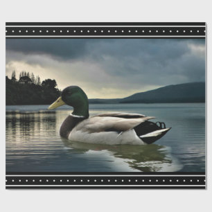 Papel De Regalo Lago Mallard Duck