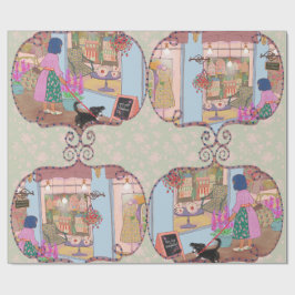 Papel De Regalo LALATOWN Shopping Day Wrapping Paper 2