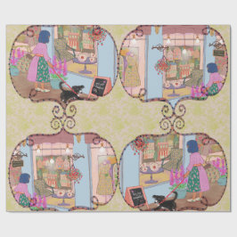 Papel De Regalo LALATOWN Shopping Day Wrapping Paper 4