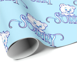 PAPEL DE REGALO LAMENTABLEMENTE OJOS CON AZUL LIGERO