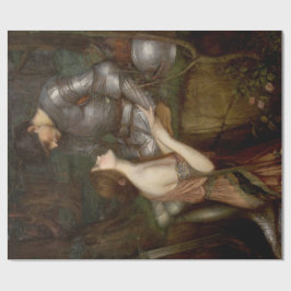 Papel De Regalo Lamia y el soldado (por John William Waterhouse)