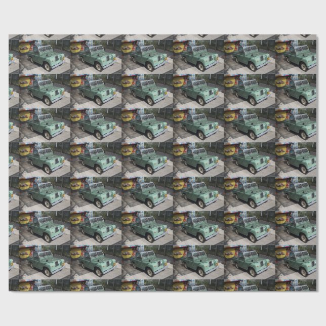 Papel De Regalo Land Rover Serie II SWB (Superficie plana)