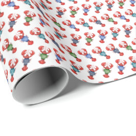 Papel De Regalo Langostas de Fair Isle
