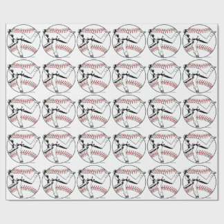 Papel De Regalo Lanzador de béisbol
