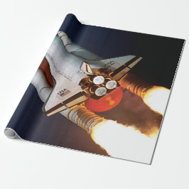 Papel De Regalo Lanzamiento del transbordador espacial Atlantis de