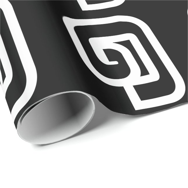 Papel De Regalo Laos/Laos Número 1 / 1 / ໑ (Nung/Nueng) Laotiano (Esquina del rollo)