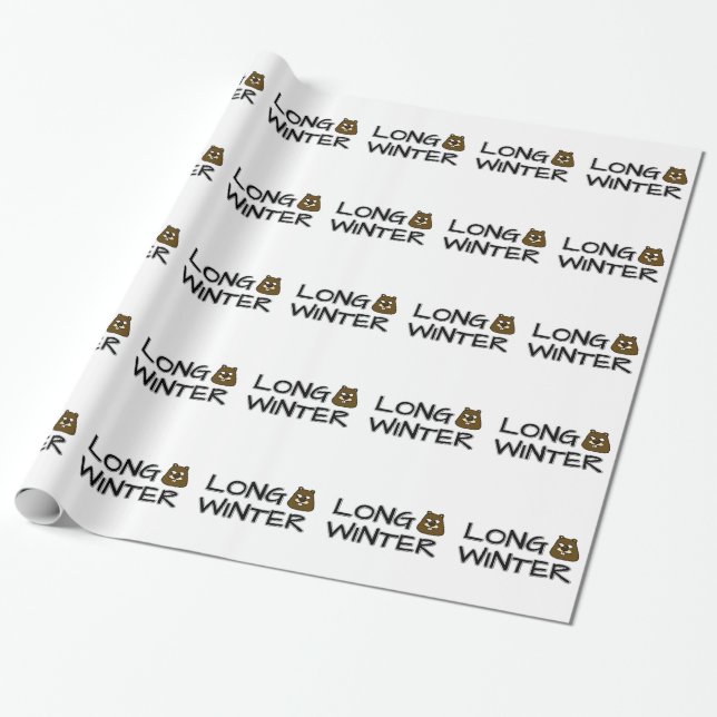 Papel De Regalo Largo invierno (Desenrollado)