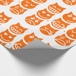 Papel De Regalo Las 9 vidas del gato de la Emoji