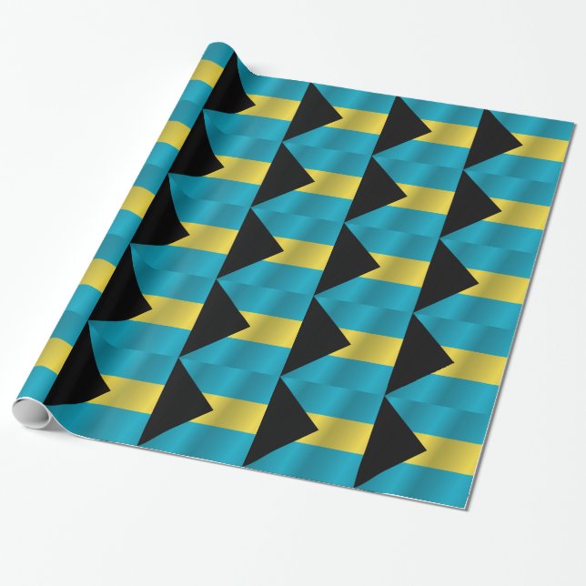 Papel De Regalo Las Bahamas (Desenrollado)
