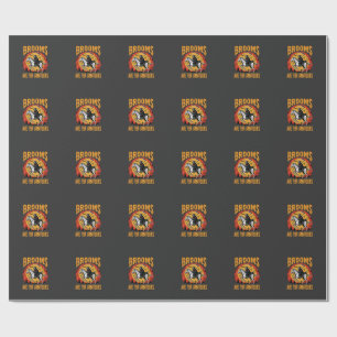 Papel De Regalo Las escobas de caballo del segador sombrío de Hall