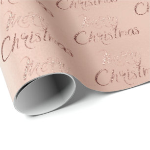 Papel De Regalo Las Felices Navidad subió la escritura del oro