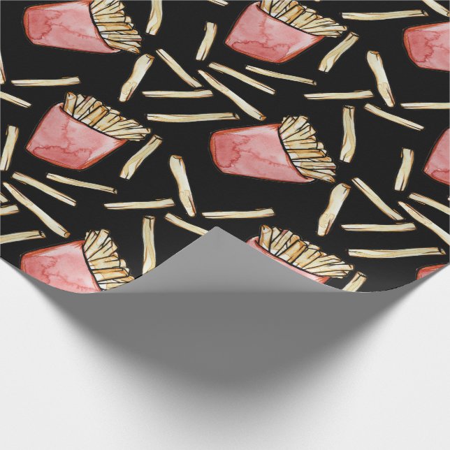 Papel De Regalo Las Fries francesas son increíbles (Esquina)