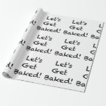 Papel De Regalo Las galletas de los Navidades vamos a ser graciosa<br><div class="desc">Las galletas de los Navidades vamos a ser graciosas</div>