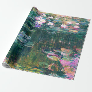Papel De Regalo Las lacrimógenas de agua de Monet 