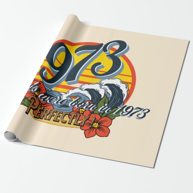 Papel De Regalo las leyendas nacieron en 1973 (Desenrollado)