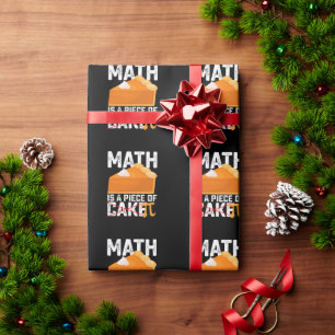 Papel De Regalo Las Matemáticas Son Una Parte Del Pastel Día Pi Di