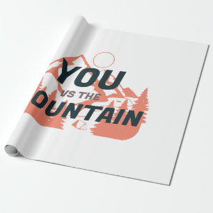Papel De Regalo Las montañas están llamando y debo irme