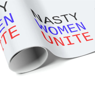 Papel De Regalo Las mujeres desagradables unen