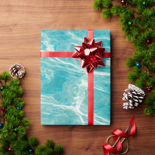 Papel De Regalo las olas del mar (Regalo de vacaciones)