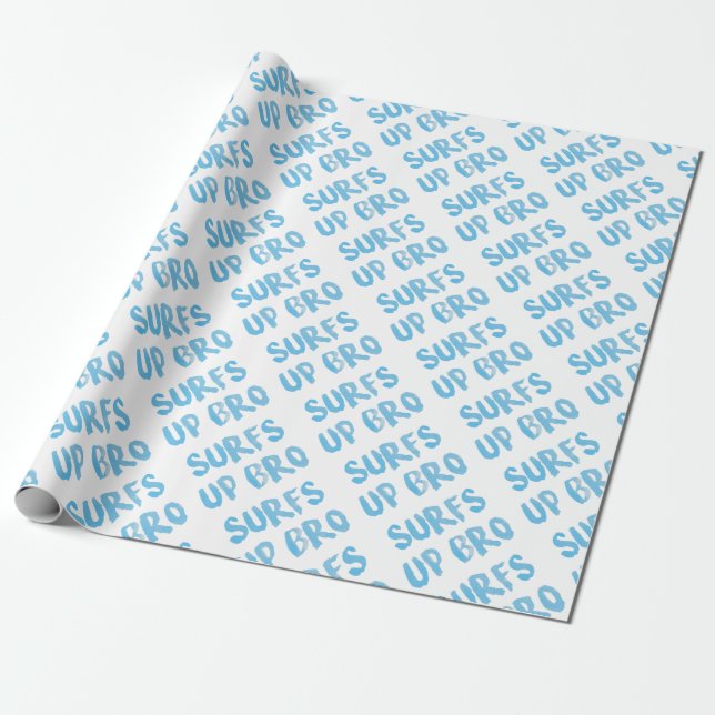 Papel De Regalo Las resacas suben Bro (Desenrollado)