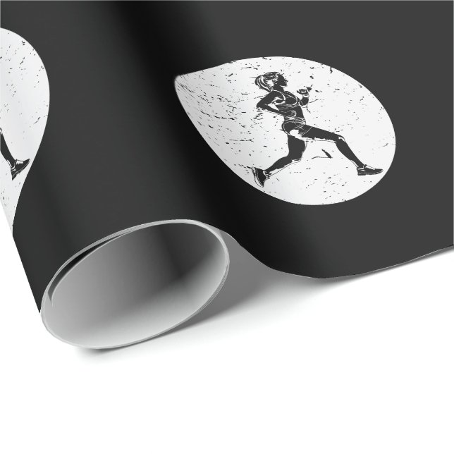 Papel De Regalo Läuferin trainiert für die nächste Langstrecke (Esquina del rollo)