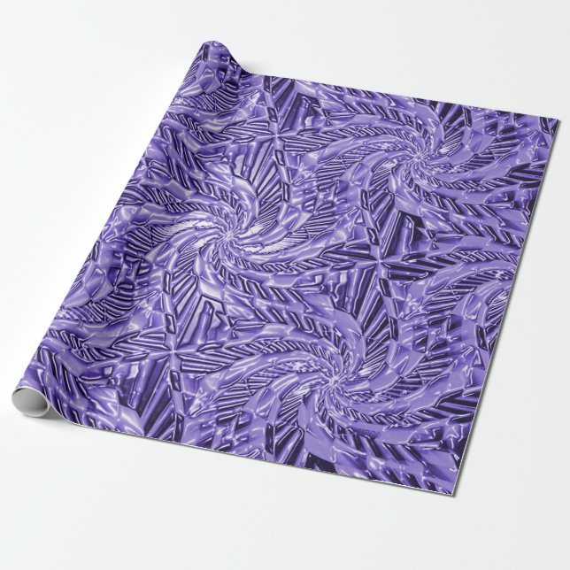Papel De Regalo Lavanda lúcida...... (Desenrollado)