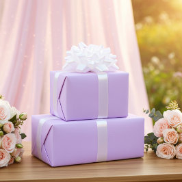 Papel De Regalo Lavanda rosa