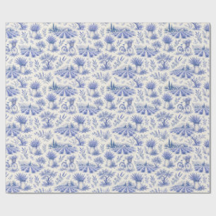 papel de regalo lavanda vintage