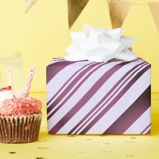 Papel De Regalo Lavanda y Purple Elegant (Fiesta de cumpleaños )