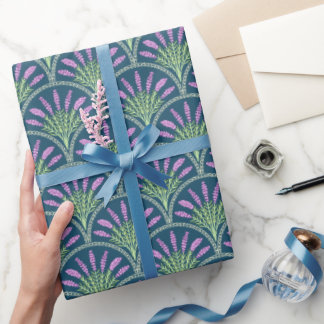 Papel De Regalo Lavender - Dark Background