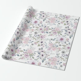 Papel De Regalo Lavender Rosa Love